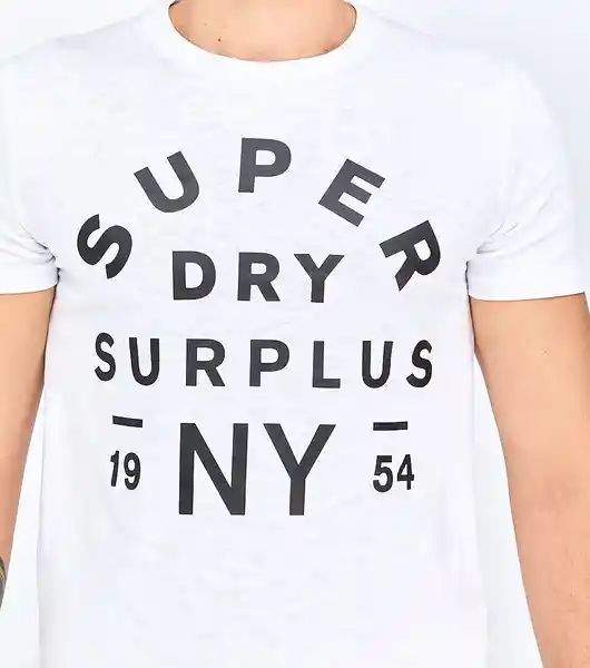 Superdry Camiseta Blanco Talla XL 112874