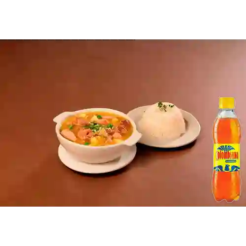 Combo Sopa Menudencias + Colombiana 350 ml