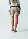 Short Mujer Beige Humus Medio 12 551G372 Naf Naf