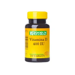 Goodn Natural Good Natural Vitamin D 400Iu Frasco X 100 Tabletas