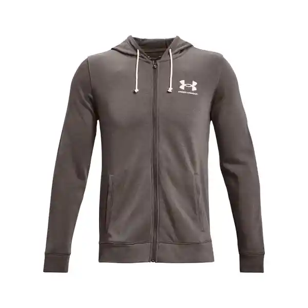 Under Armour Chaqueta Rival Terry Lc Fz Café T. SM 1370409-176