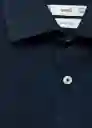 Camisa Avispa Navy Talla L Hombre Mango