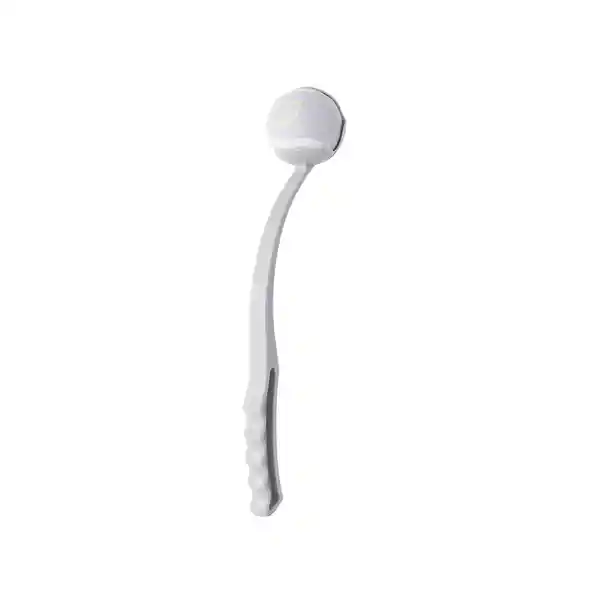 Pelota Mascotas Brilla en la Obscuridad Lanzador Silver Miniso