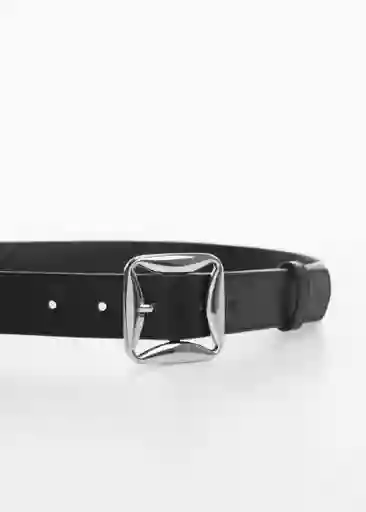 Cinturón Malta Negro Talla L Mujer Mango