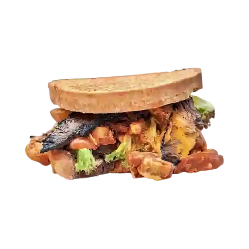 Muffin Roast Beef y Cheddar