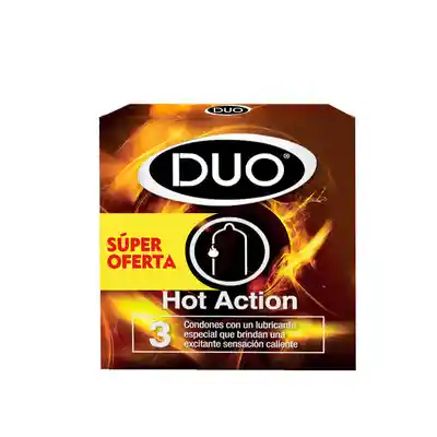 Duo Preservativo Hot Action