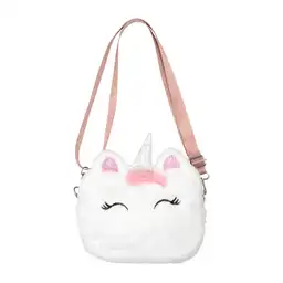 Bolso Peluche Unicornio Casaideas