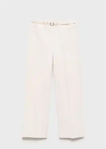 Jean Mara Offwhite Talla 40 Mujer Mango