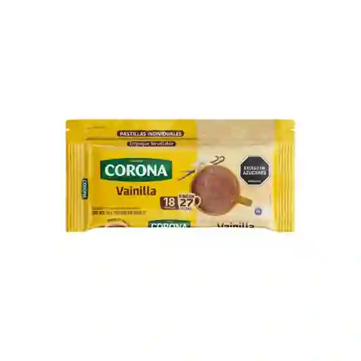 Corona Chocolate de Mesa Vainilla Pastillado
