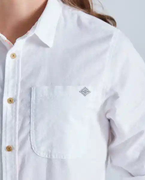  Camisa Hombre Blanco Talla Xl 811E500 AMERICANINO 