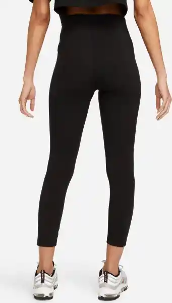 Nike Short W NsClsc Hr 7/8 Tight Lbr Para Mujer Negro Talla M