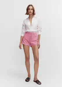 Short Iris Chicle Talla 38 Mujer Mango