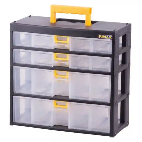 Rimax Organizador Modular Con Gavetas Negro