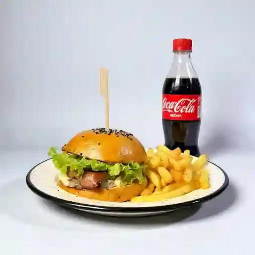 Combo Hamburguesa Super Clasica Bebida