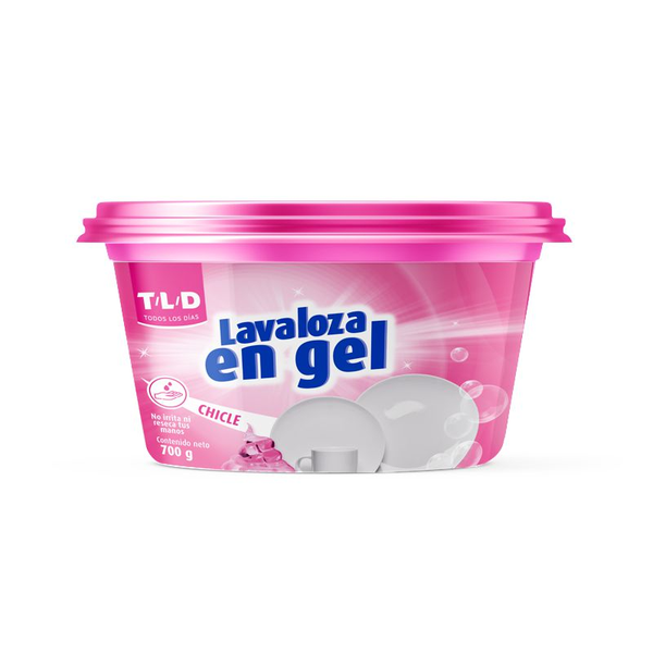 Tld Lavaloza En Gel Chicle T/l/d Todos Los Dias 700 g
