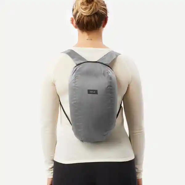 Forclaz Morral de Compacto Para Trekking de Viaje Gris