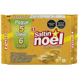 Saltin NoelGalleta Queso Mantequilla