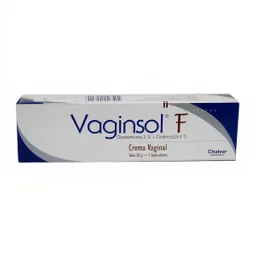 Vaginsol F Antiinfeccioso en Crema Vaginal
