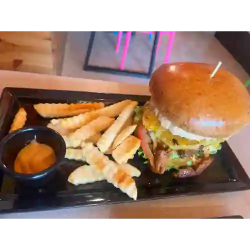 Combo Hamburguesa Al Pastor