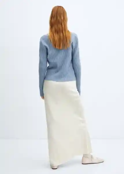 Jersey Bateman Azul Talla S Mujer Mango