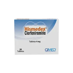 Hismedex Clorfeniramina 4 Mg