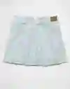 Falda Mujer Azul Talla: 10 5129915 American Eagle