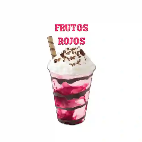 Malteada Frutos Rojos