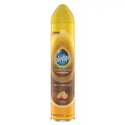 Pledge Lustrador de Muebles Aerosol Limón 378 mL