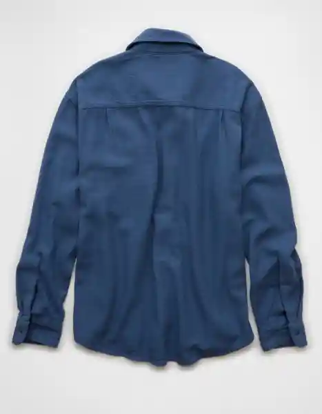 Camisa Hombre Azul Talla SMALL 2895410 American Eagle