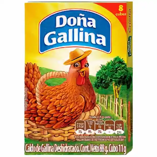 Dona Gallina Caldo Cubo