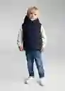Chaleco Gerardb Navy Talla 72 Niños Mango