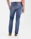 Jean Slim Fit- Famous Azul Francés Medio Talla 32/32 Chevignon