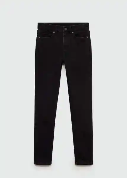 Jean Carla Tejano Negro Talla 36 Mujer Mango