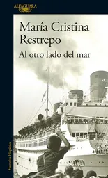 Ahora la vida transcurría en medio de las tinieblas, envuelta en la oscuridad apenas se ocultaba el pálido sol invernal, con temor de la luz de la luna, momento en el cual los ingleses bombardeaban sitios estratégicos, visibles por cuenta de los astros». Al otro lado del mar es la historia de Albert y Honorine, una pareja de alemanes que disfrutaban de su tranquila vida en Cartagena de Indias hasta que fueron deportados debido al temor y la desconfianza que se generaron al rededor de los alemanes en los años previos a la Segunda Guerra Mundial en Colombia. En esta apasionante y conmovedora narración, María Cristina Restrepo revela un mundo en guerra, una familia que debe luchar por sobrevivir y una realidad desconocida sobre los inmigrantes alemanes en Colombia en esa convulsionada época.