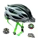 Ontrail Casco Armor Montaña Ruta Luz Trasera Integrada Verde M