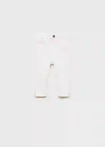Jean Elena2 Blanco Talla 70 Niñas Mango
