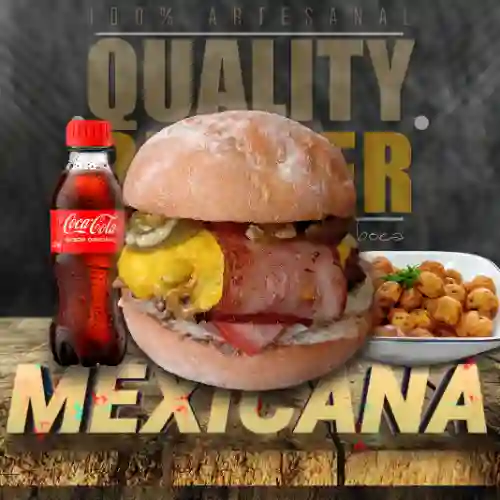 Combo Burger Mexicana