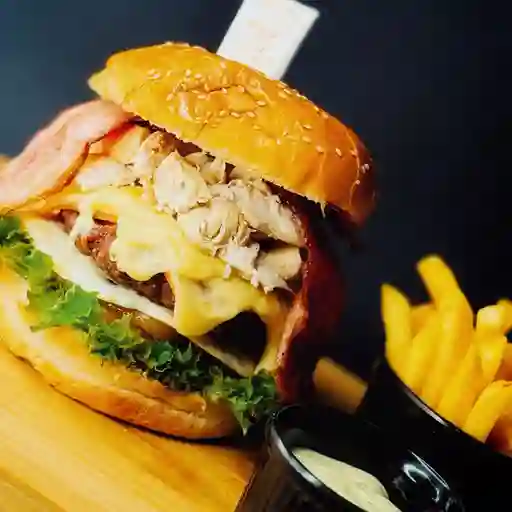 Full tocineta queso+papas francesas