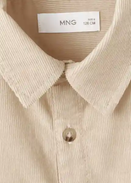 Camisa Coen Arena Talla 09 Niños Mango