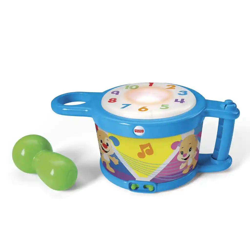   Fisher Price  Rie Y Aprende Tambor Canta Conmigo 