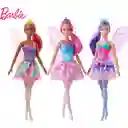 Barbie Muñeca Hada Con Vestido Brillante