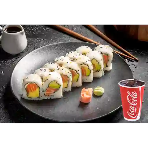 Combo Sushi New York Phila +Cocacola Orig 10 Oz