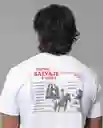 Camiseta Hombre Blanco Talla L 109G021_BLA110601 Rifle
