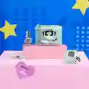 Tarjetero Metalizado Las Chicas Superpoderosas Verde Miniso