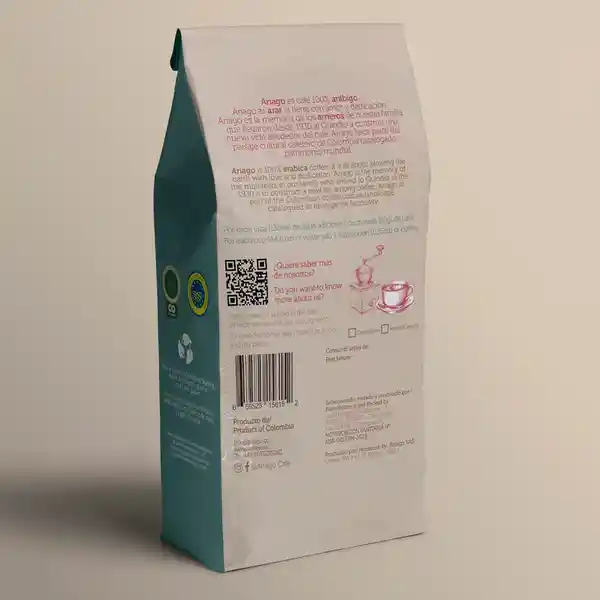 Ariago Café Alamos Premium Grano Notas Cítricas