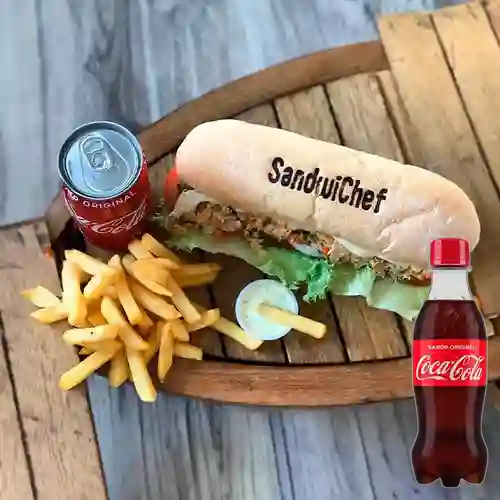 Combo Sándwich Montpellier +Cocacola Orig 250ml