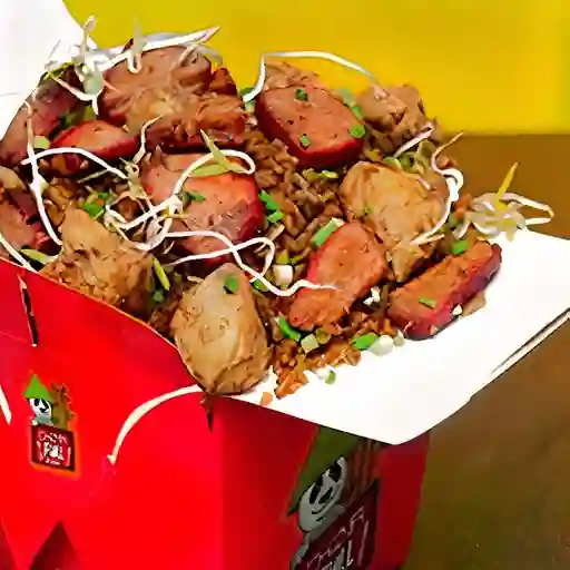 Arroz Chino de Cerdo y Pollo