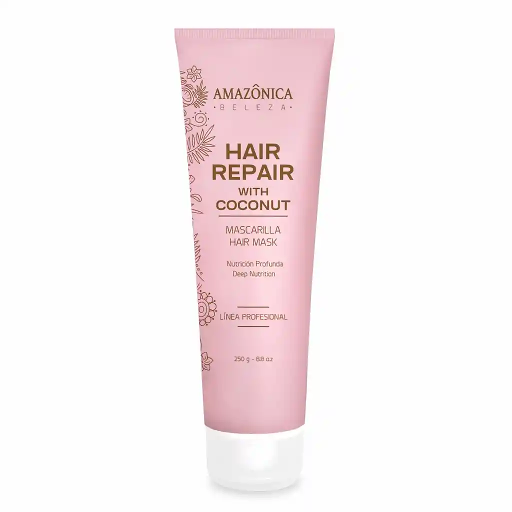 AMAZONICA Mascarilla Para Cabello Reparacion With Coconut