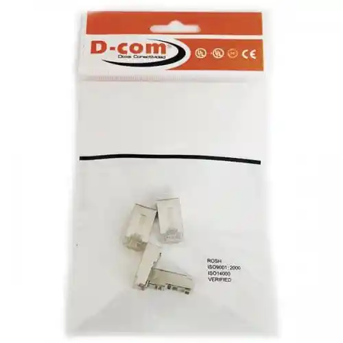 D-com Conector Estándar 50 U Cable Utp