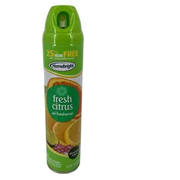 Ambientador Spray Citrus Homebright Marca Exclusiva 30191